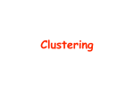 Clustering - GMU Computer Science