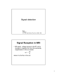 Signal detection Signal Reception in MRI - 81Bones.net