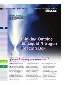 Thinking Outside the Liquid Nitrogen Freezing Box