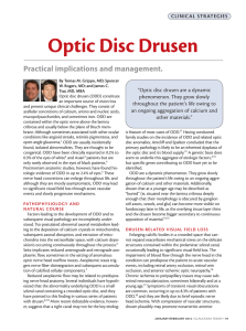 Optic Disc Drusen