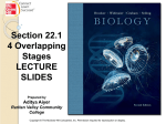 Section 22.1 4 Overlapping Stages LECTURE SLIDES Prepared by