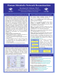 Human Metabolic Network Reconstruction