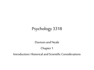 Psychology 3318 - Centre Londres 94