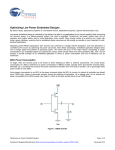 Optimizing Low Power Embedded Designs