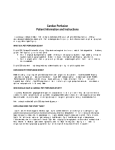 Cardiac Perfusion Patient Information and Instructions