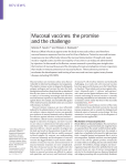 Mucosal vaccines: the promise and the challenge