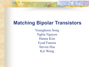 Bipolar Transistors