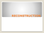 reconstruction - Taylor County Schools