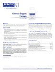 Glucose Support Formula