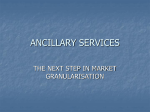 ancillary services