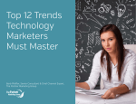 Top 12 Trends Technology Marketers Must Master