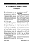 A Patient with Primary Aldosteronism