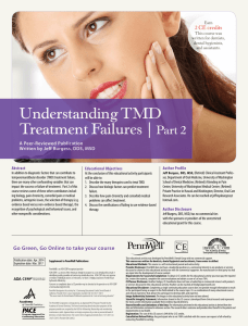 Understanding TMD Treatment Failures | Part 2