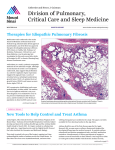 Division of Pulmonary, Critical Care and Sleep Medicine