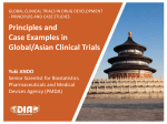 Principles and Case Examples in Global/Asian Clinical Trials