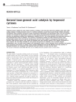General base-general acid catalysis by terpenoid cyclases