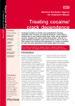 Treating cocaine/ crack dependence