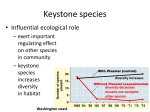 Keystone species