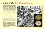 GEODES: One of Nature`s Mysteries