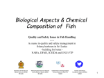 Biological Aspects and Chemical Composition - FTP-UNU - UNU-FTP