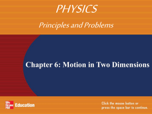 Relative Motion in Two Dimensions