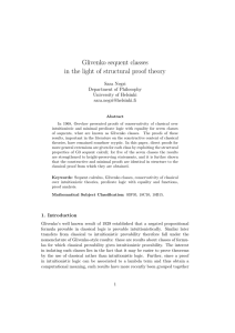 Glivenko sequent classes in the light of structural proof theory