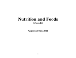 Course- Advanced Foods