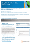 Retrieving Putative and Precedented Targets In Thomson Reuters