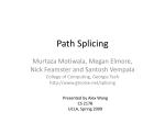 Path Splicing - UCLA Computer Science