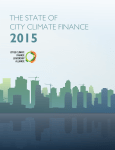 the state of city climate finance - Cities Climate Finance Leadership