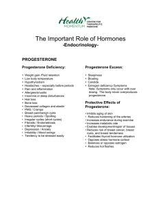 The Important Role of Hormones
