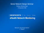 eHealth Network Monitoring