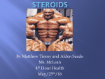 Steroids - Ms. McLean`s Classroom