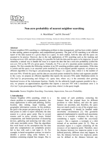 Non-zero probability of nearest neighbor searching