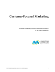 Customer-Focused Marketing - Marketing Operations Partners