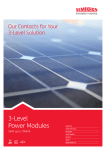 3-Level Power Modules – Our Contacts for Your 3
