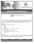 Vernal Conjunctivitis (VKC)