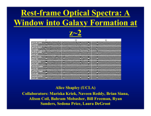 Rest-frame Optical Spectra: A Window into Galaxy Formation at z~2