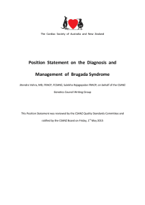 Brugada Syndrome (2015)