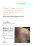 Treating herpes zoster and postherpetic neuralgia: An evidence