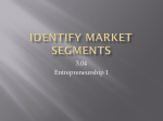 Identify Market Segments