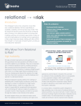 Relational to Riak - Basho Technologies
