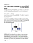 Using Zero-Power CPLDs to Substantially Lower Power