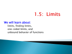 Limits - friendlymath