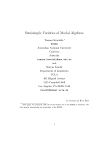 Semisimple Varieties of Modal Algebras
