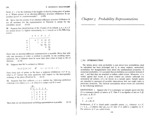 Chapter 5 Probability Representations