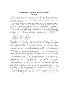 The Exponent Problem in Homotopy Theory (Jie Wu) The