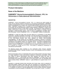 Attachment 1. Product Information for Normal Immunoglobulin (human)