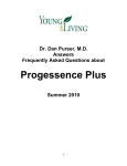 Progessence Plus - Natural Aromatherapy Benefits