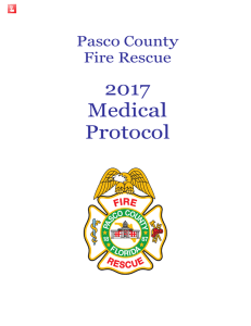 2017 Medical Protocol